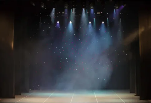Luces de fondo de escenario de 5 x 4 pies, confeti láser, luces de escenario, decoración de azulejos, suelo, fotografía, fondo, música, fiesta,
