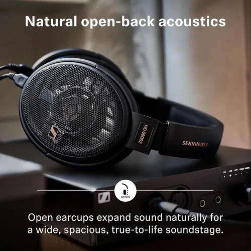 Miniatura 13 de Sennheiser HD 660S2 - Auriculares de diadema de grado audiófilo con parte trasera abierta y graves profundos con rendimiento acústico refinado