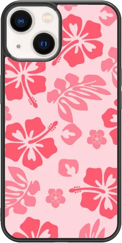 Miniatura 75 de FANXI Funda de teléfono de hibisco azul compatible con iPhone 11 de 6.1 pulgadas, funda protectora a prueba de golpes de TPU con bonita flor azul