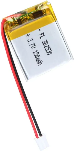 Miniatura 33 de 652030 Batería Lipo de 3.7V 350mAh 652030 Cargable Paquete de Batería de Polímero de Litio con Conector JST PH2.0mm para Dispositivo Electrónico