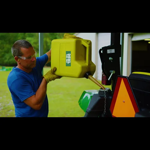 Miniatura 5 de Adhesivo diésel solo – Etiqueta diésel para contenedor de almacenamiento de combustible, camión, tractor y equipo pesado – a prueba de clima, barra