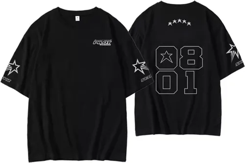 Skz 5 Star Album Merch Shirt Felix Jisung Hyunjin Minho Bangchan Changbin Concerts Tee Rockstar 8th Tops