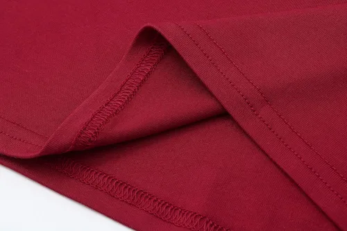 Miniatura 6 de OThread & Co. Blusa corta de manga larga con hombros descubiertos para mujer, cómoda, básica, con capa elástica