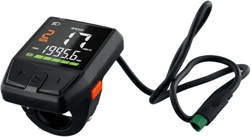 Miniatura 5 de Pantalla de protocolo Ebike UART/CAN para motores, dos protocolos compatibles, panel de control de medidor de pantalla de bicicleta eléctrica