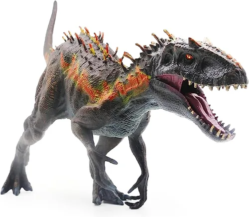 JR PARK Juguete grande realista de Tiranosaurio Rex, colección de dinosaurios T-REX de 15.7 pulgadas, figuras de dinosaurios de juego para niños y