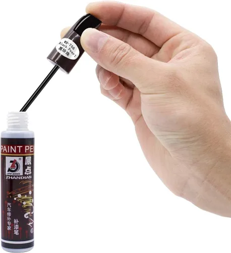 Pluma de pintura de relleno para reparación de arañazos de automóvil, pintura de retoque negra, bolígrafo de retoque de pintura para uso especial,
