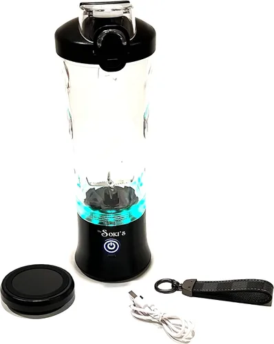 Miniatura 2 de MuSOKI'S Elegante licuadora portátil 600ML (negro)