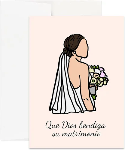 Miniatura 6 de Tarjeta de Boda Cristiana ara Tarjeta de Boda Tarjeta de Matrimonio de Boda Cristiana, Regalo Cristiano para Bodas (Paquete de 12)