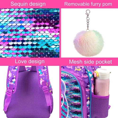 Miniatura 5 de Mochila infantil para niñas y niños mochila preescolar para niños