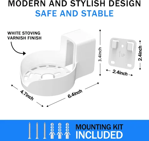 Miniatura 5 de Soporte de pared para estante de enrutador Tp Link Deco X20 X50 X60 X55 Deco Mesh WiFi 6 Soporte de enrutador WiFi Soporte Soporte Estante