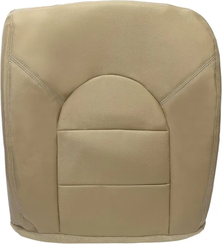 Miniatura 12 de ECOTRIC Funda de repuesto para parte inferior de asiento compatible con Ford F250 F350 F450 Lariat 1999 2000 de cuero artificial color marrón