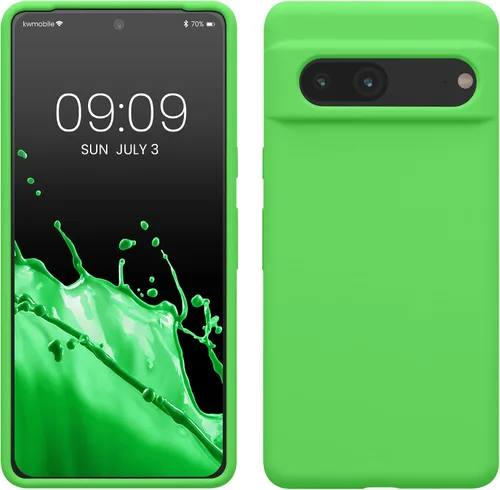 Miniatura 25 de kwmobile Funda compatible con Google Pixel 7 - Funda de silicona TPU con acabado suave - Piedra antigua