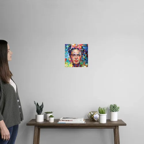 Miniatura 2 de CANVAS ON DEMAND Vinilo decorativo Frida Kahlo II, obra de arte