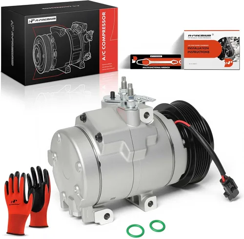 Miniatura 10 de A-Premium Compresor de Aire Acondicionado AC con Embrague Compatible con Ford F-250 F-350 F-450 F-550 Super Duty F53 F59 F650 F750