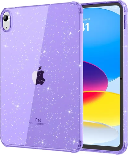 Miniatura 35 de MoKo Funda transparente para iPad (A16) de 11ª generación 2025 de 11 pulgadas/10ª generación 2022 de 10.9 pulgadas, TPU suave y ligero, 1