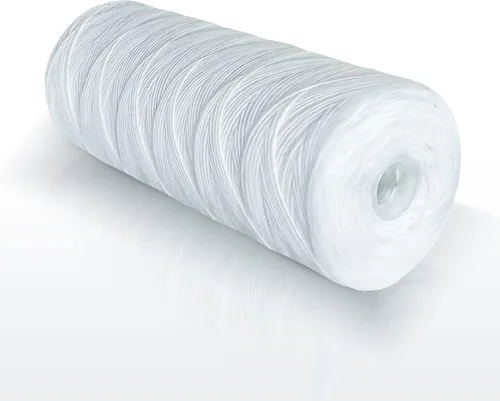 Miniatura 3 de Cartucho de filtro de agua de sedimentos de 5 micras de alta capacidad para heridas de 10 x 4.5 pulgadas, elimina arena, suciedad, limo, óxido, vida