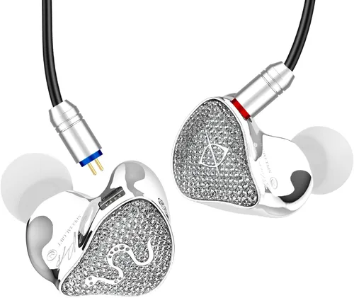 Miniatura 10 de SPA-SG - Auriculares con monitor de oído, audio acústico de 0.394 pulgadas + diafragma compuesto de poliuretano con imán interior DD HiFi