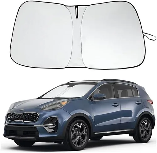 Miniatura 34 de Parasol para parabrisas delantero mejorado 2025 para Honda Civic 2022-2024, reflector, plegable, parasol para parabrisas de automóvil, parasol