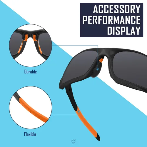 Miniatura 6 de SAUCER Calcetines de repuesto para orejeras Oakley Jawbone Racing Jacket Sunglass