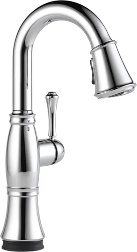 Miniatura 19 de Delta Cassidy Lumicoat Arctic Stainless 9997-AR-PR-DST - Grifo de barra de níquel cepillado con rociador extraíble, moderno grifo de fregadero