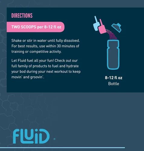 Miniatura 5 de Fluid Recovery - Mezcla de bebida después del entrenamiento, proteína aislada de suero de leche, L-glutamina, carbohidratos, todos los ingredientes