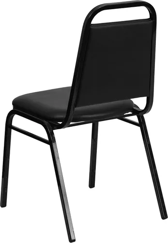 Miniatura 7 de Flash Furniture Juego de mesa de comedor laminada cuadrada de 5 piezas de 36 pulgadas, juego de comedor de restaurante con mesa, base en X y 4 Parte