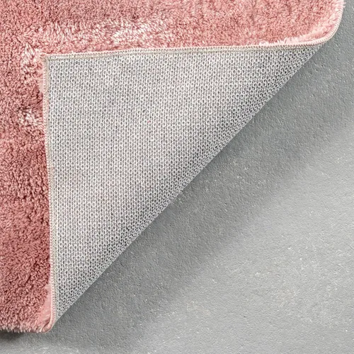 Miniatura 5 de nuLOOM Alfombra de Área de Felpa Acogedora de 5 x 8 pies, Lavable a Máquina, Antideslizante, Alfombra Shag Suave y Esponjosa para Sala de Estar, Rosa
