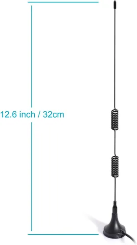 Miniatura 6 de Bingfu Antena de radio FM con base magnética, antena FM y antena de bucle AM para Pioneer Onkyo, Yamaha Marantz, radio digital HD para interiores