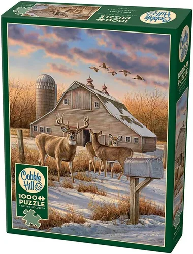 Miniatura 4 de Cobble Hill - Rompecabezas de 1000 piezas, ruta rural, póster de muestra incluido