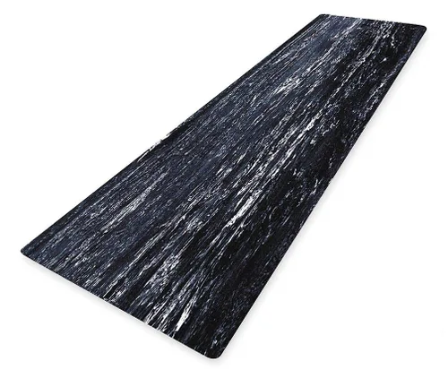 Miniatura 5 de NoTrax 970S0023BU 970-Marble Sof-Tyle Grande - Alfombrilla antifatiga azul de 2 x 3 pies con tope rojo