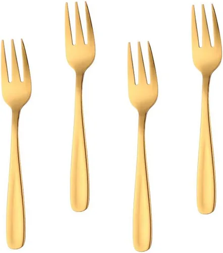 Miniatura 8 de Baikai - Juego de 12 tenedores para aperitivos, de acero inoxidable 18/10, con acabado de acero inoxidable, para cóctel, mini ensalada y fruta, 5.5