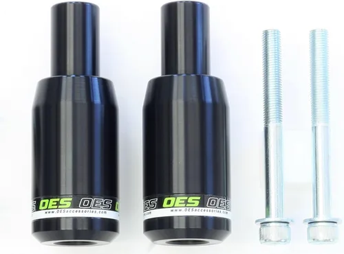 Miniatura 5 de OES Accessories Compatibilidad con los controles deslizantes de marco de marca para Kawasaki Z900 2017 2018 2019 2020 2021 2022 2023 2024 2025 (azul)