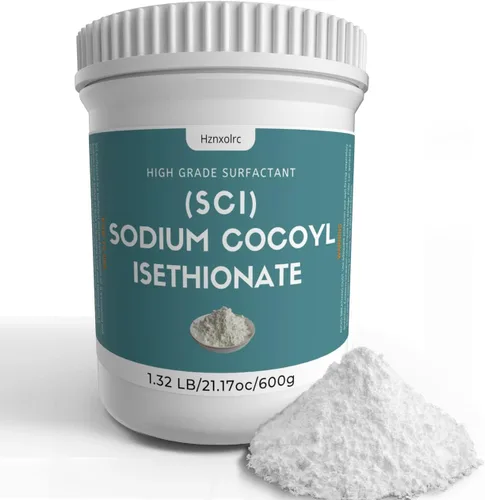21.17 oz de isetionato de cocoilo de sodio, isetionato de coco de sodio de primera calidad (SCI), burbujas increíbles, suave con la piel,