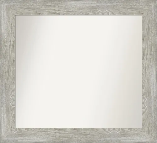 Miniatura 64 de Amanti Art Espejo personalizado, espejo de baño Alexandria Greywash, espejo de pared o espejo de tocador de baño sobre el fregadero