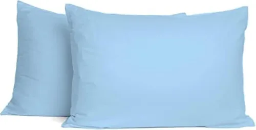 Miniatura 13 de SAHARBEDDINGS Funda de almohada de viaje de 12 x 20 pulgadas, 500 hilos, paquete de 2 fundas de almohada para bebé con envoltura, 100% algodón Negro