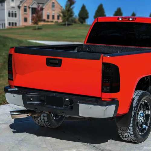 Miniatura 7 de Auto Dynasty Luces Traseras de Cola Compatibles con 2007-2014 GMC Sierra 1500 2500HD 3500HD, Luces de Freno DRL Completas LED para Conductor