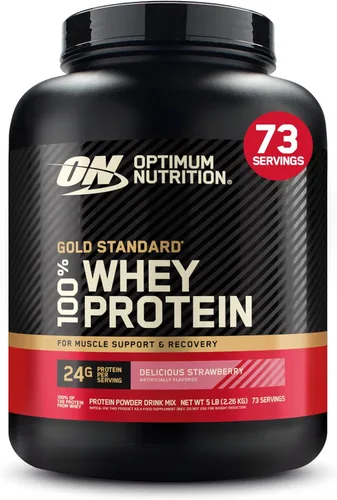 Miniatura 53 de Optimum Nutrition Gold Standard - Proteína en polvo de 100% suero de leche, sabor rollo de canela, 2 libras (paquete de 1) (el embalaje puede variar)