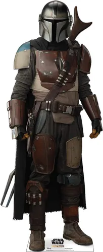 Miniatura 25 de Gráficos avanzados Star Wars: El mandalorian tamaño real cartón recorte Standups