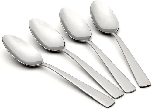 Miniatura 14 de Oneida H098006D Nocha Everyday Cucharas llenas cubiertas, juego de 6, 7 pulgadas de largo x 1.4 pulgadas de ancho