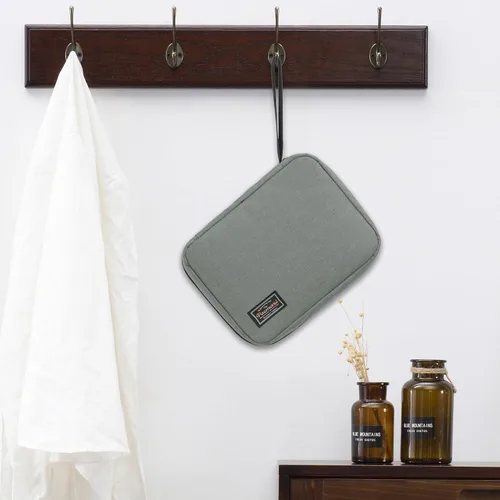 Miniatura 7 de Funda de transporte de almacenamiento para 20 correas de reloj, compatible con relojes, soporte de correa de reloj expandible, almacena 20 correas