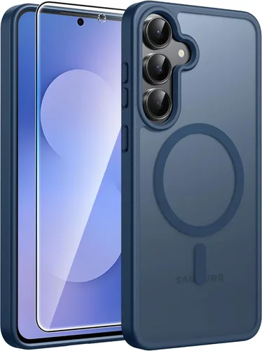 Miniatura 65 de FNTCASE Funda para iPhone 13 Pro: Fundas magnéticas translúcidas mate delgadas con protector de pantalla de vidrio templado