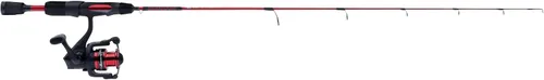 Miniatura 3 de Ugly Stik Combo de caña giratoria y carrete de hielo de carbono de 28 pulgadas, carrete de 5 tamaños, 1 caña de pescar, potencia de caña de luz