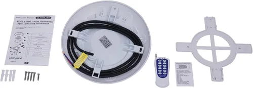 Miniatura 8 de Luz de Piscina de 12 V 35 W Luz LED Subacuática de Cambio de Color RGB IP68 con Control Remoto