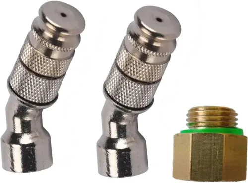 Puntas de boquilla de pulverizador, 2 rociadores de pulverización ajustables de alta presión, adecuados para reemplazar el rociador de mochila,