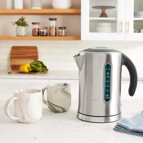Miniatura 2 de Breville BKE700BSS - Hervidor de agua caliente pura, 7 tazas, acero inoxidable cepillado