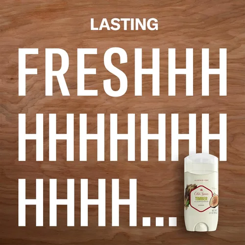Miniatura 5 de Old Spice Fresher Collection Invisible Solid Desodorante para hombre, madera, 3 onzas (el paquete puede variar)