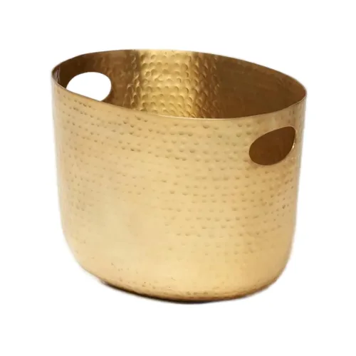 Miniatura 8 de American Metalcraft - Tina de aluminio para bebidas, solución grande para servir fiestas con asas para bebidas, 512 onzas, color dorado