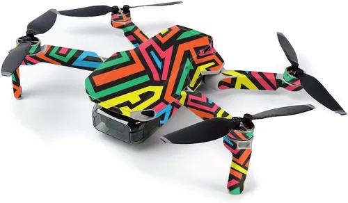 Miniatura 2 de MightySkins Skin para DJI Mavic Mini Drone Quadcopter portátil - Hyper Funda protectora de vinilo duradera y única Fácil de aplicar, quitar