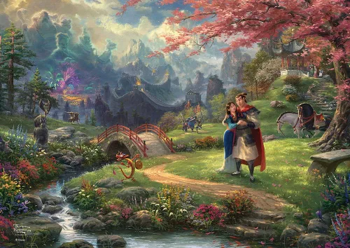 Miniatura 43 de MIGHTYPRINT Disney – La Bella Durmiente – Princesa Aurora y el Príncipe Felipe – Arte de pared duradero de 24 x 17 pulgadas – No hecho de papel