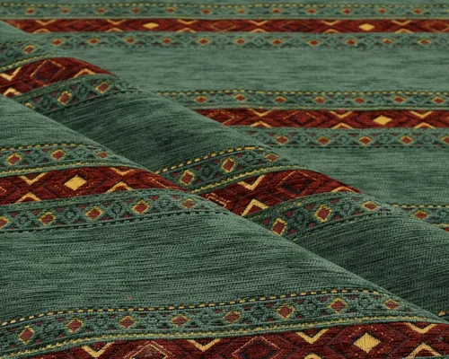 Kilim - Tapiz de tela para tapicería Kilim bohemio tribal suroeste turco, marroquí, marroquí, mexicano, tela étnica por Yard Meter (1)
